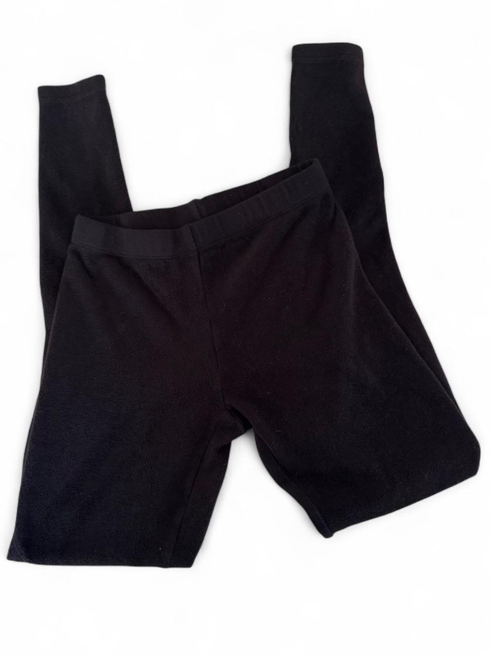 Women’s Cuddl Duds Black Fleece Thermal Leggings